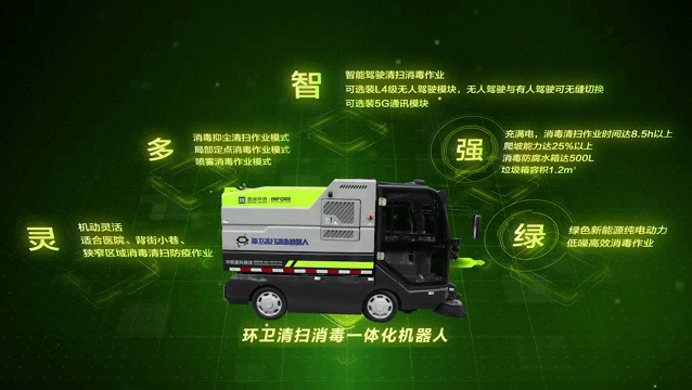 智能環(huán)衛(wèi)機(jī)器人軍團(tuán)再添猛將！清掃消毒一體化機(jī)器人利劍出鞘